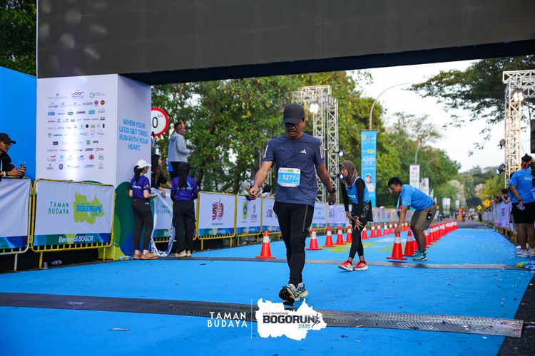 Race photo from Taman Budaya x BOGORUN 2025