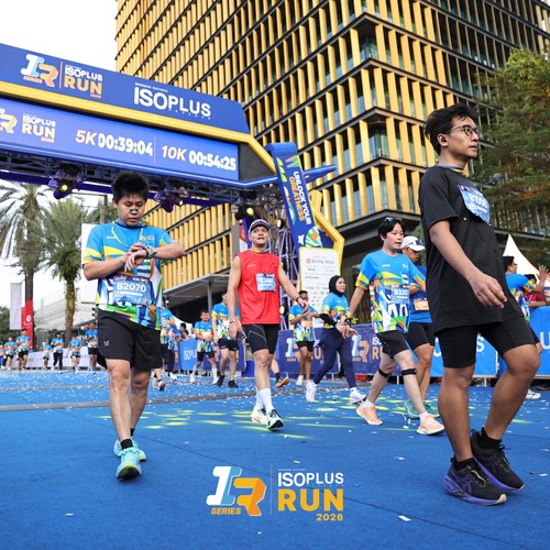 Race photo from ISOPLUS RUN 2026 - JAKARTA