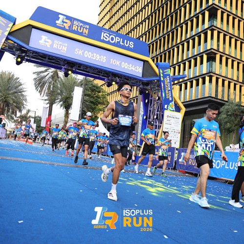 Race photo from ISOPLUS RUN 2026 - JAKARTA