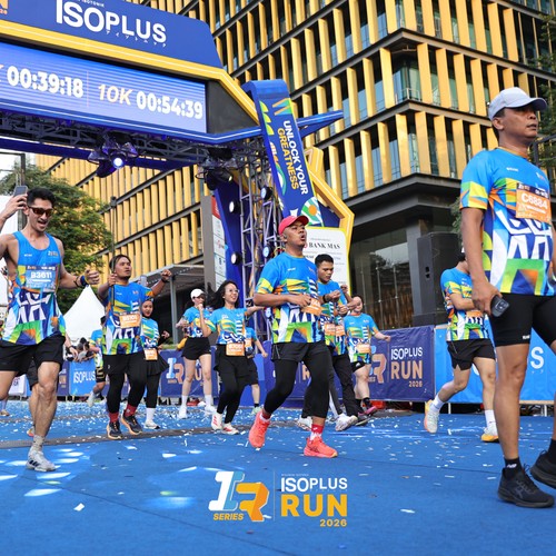 Race photo from ISOPLUS RUN 2026 - JAKARTA