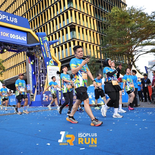 Race photo from ISOPLUS RUN 2026 - JAKARTA