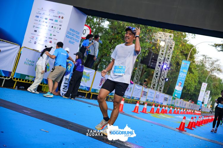 Race photo from Taman Budaya x BOGORUN 2025