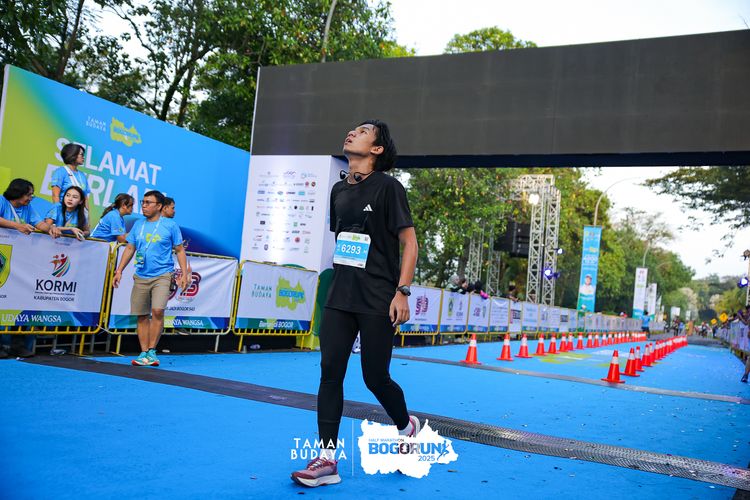 Race photo from Taman Budaya x BOGORUN 2025