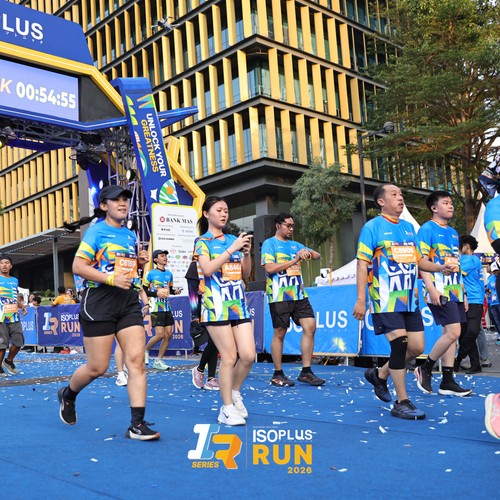 Race photo from ISOPLUS RUN 2026 - JAKARTA