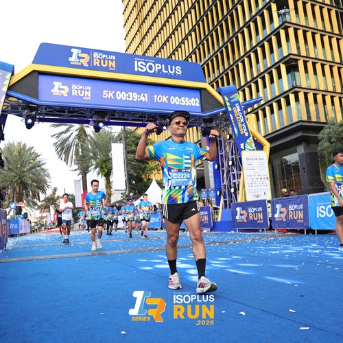 Race photo from ISOPLUS RUN 2026 - JAKARTA