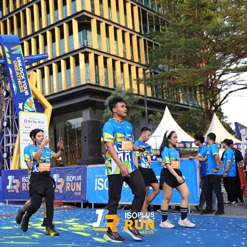 Race photo from ISOPLUS RUN 2026 - JAKARTA