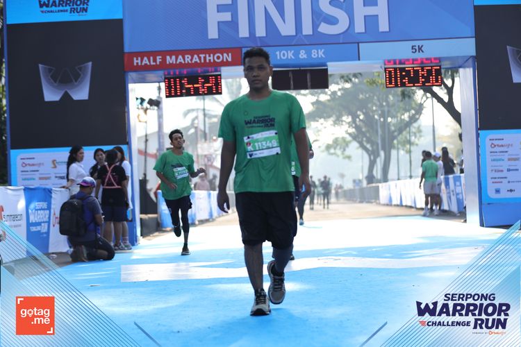 Race photo from SERPONG WARRIOR CHALLENGE RUN