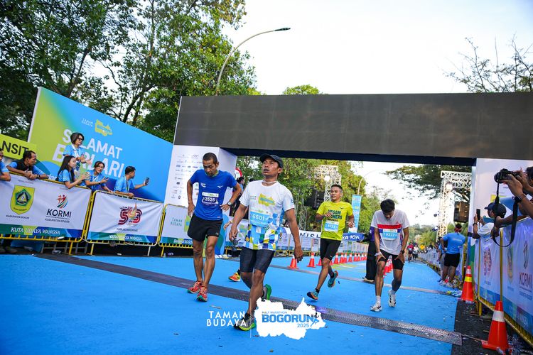 Race photo from Taman Budaya x BOGORUN 2025
