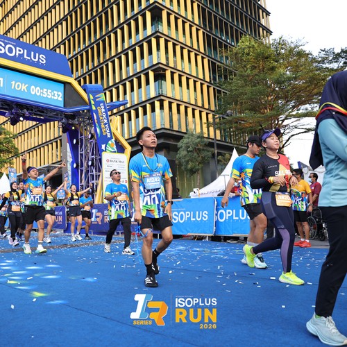 Race photo from ISOPLUS RUN 2026 - JAKARTA
