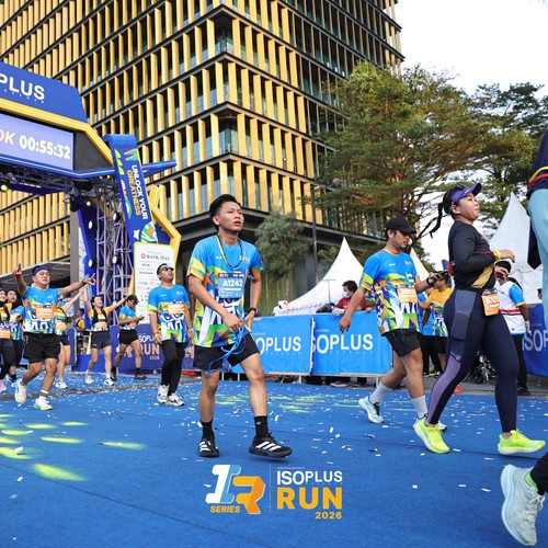 Race photo from ISOPLUS RUN 2026 - JAKARTA