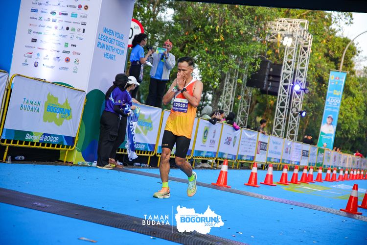 Race photo from Taman Budaya x BOGORUN 2025