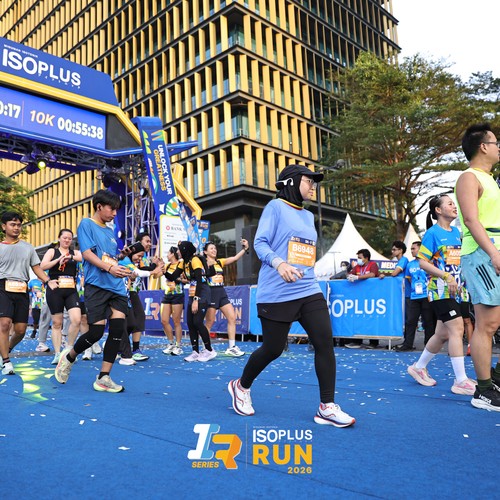 Race photo from ISOPLUS RUN 2026 - JAKARTA
