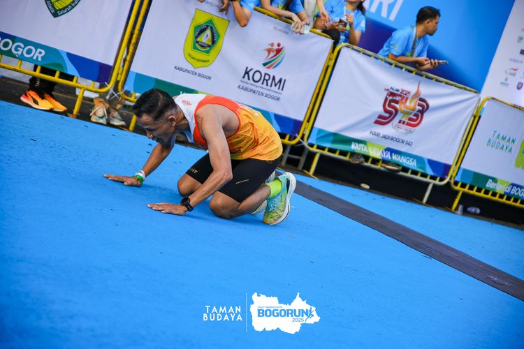 Race photo from Taman Budaya x BOGORUN 2025