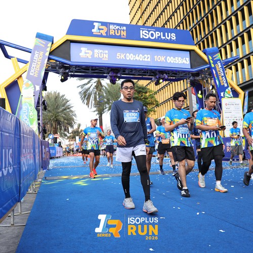 Race photo from ISOPLUS RUN 2026 - JAKARTA
