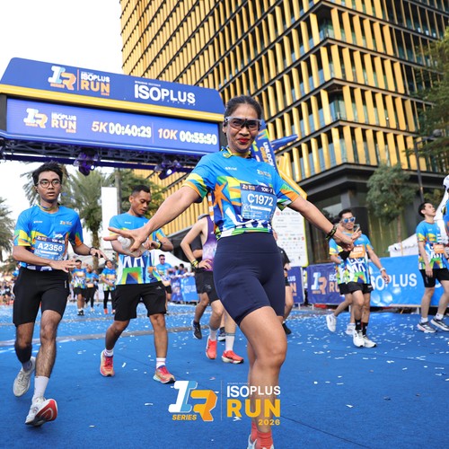 Race photo from ISOPLUS RUN 2026 - JAKARTA