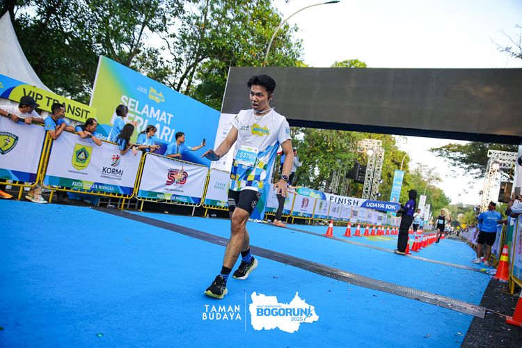 Race photo from Taman Budaya x BOGORUN 2025