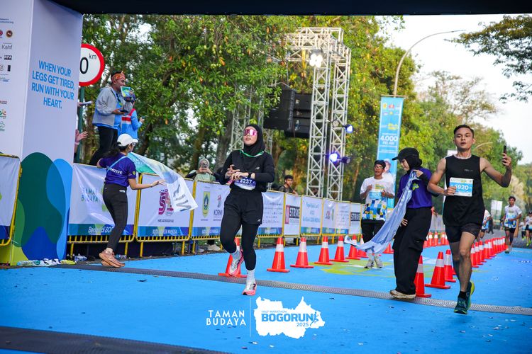 Race photo from Taman Budaya x BOGORUN 2025