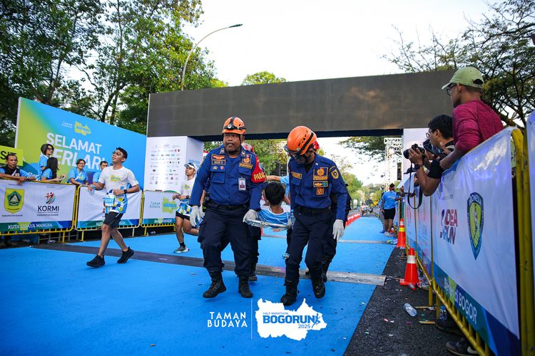 Race photo from Taman Budaya x BOGORUN 2025