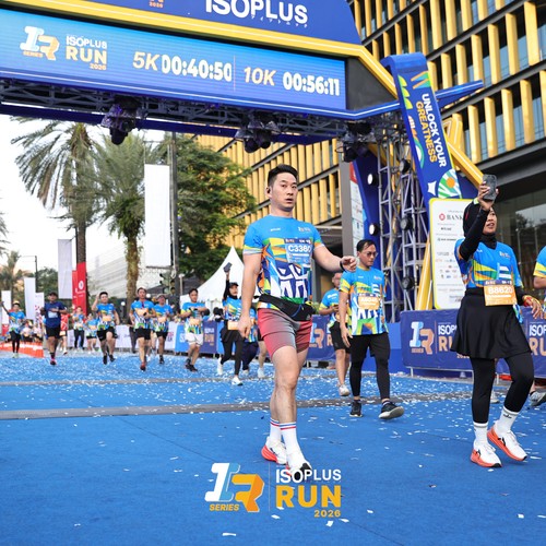 Race photo from ISOPLUS RUN 2026 - JAKARTA