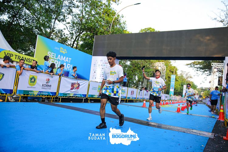 Race photo from Taman Budaya x BOGORUN 2025