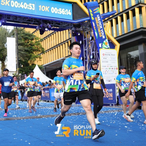 Race photo from ISOPLUS RUN 2026 - JAKARTA