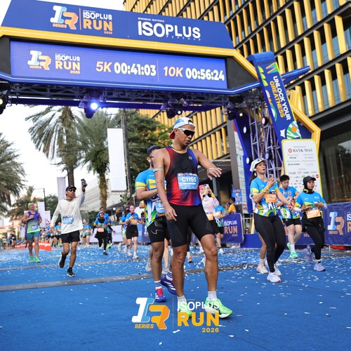 Race photo from ISOPLUS RUN 2026 - JAKARTA