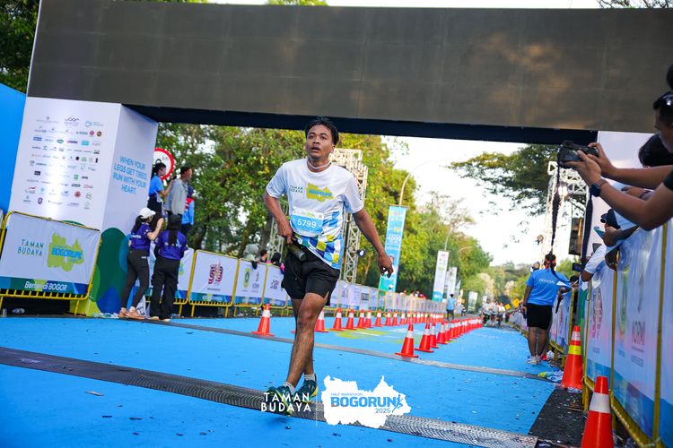 Race photo from Taman Budaya x BOGORUN 2025