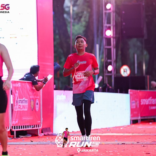 Race photo from SMARTFREN RUN 2026