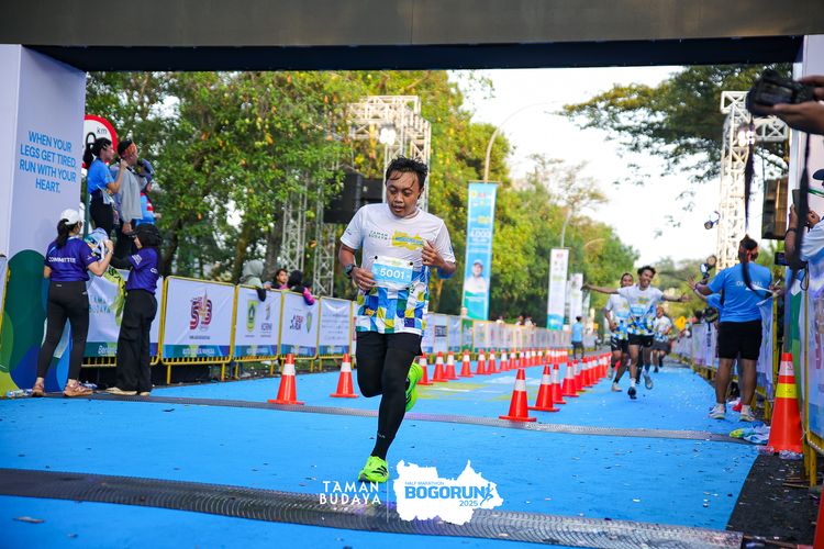 Race photo from Taman Budaya x BOGORUN 2025