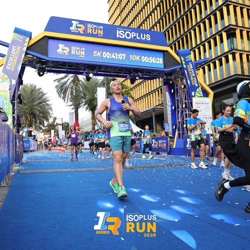 Race photo from ISOPLUS RUN 2026 - JAKARTA