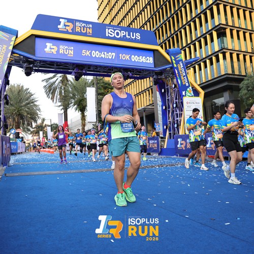 Race photo from ISOPLUS RUN 2026 - JAKARTA