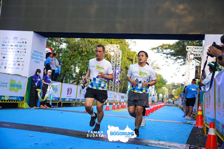 Race photo from Taman Budaya x BOGORUN 2025