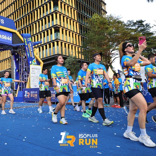 Race photo from ISOPLUS RUN 2026 - JAKARTA