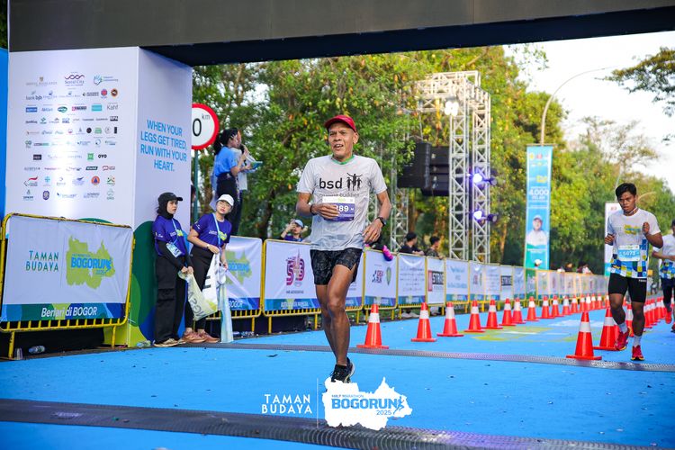 Race photo from Taman Budaya x BOGORUN 2025