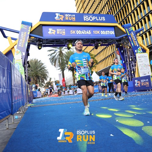 Race photo from ISOPLUS RUN 2026 - JAKARTA