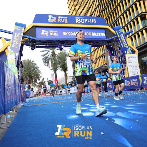 Race photo from ISOPLUS RUN 2026 - JAKARTA