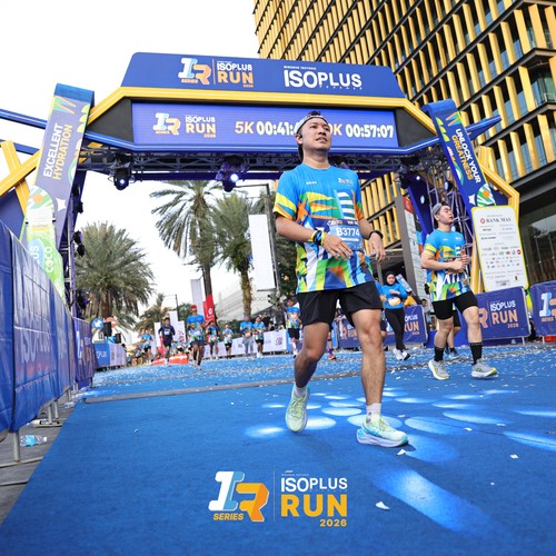 Race photo from ISOPLUS RUN 2026 - JAKARTA