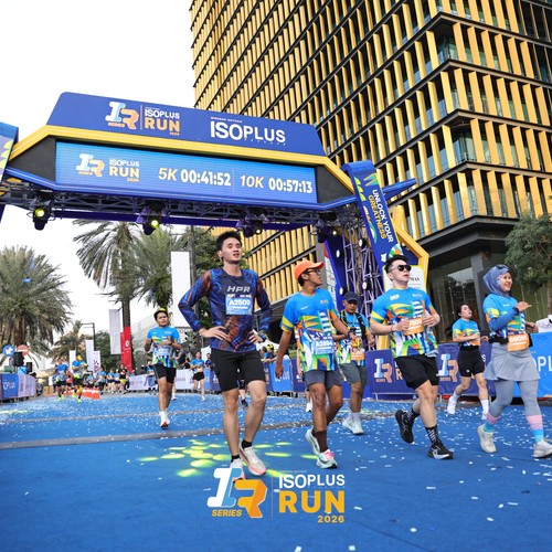 Race photo from ISOPLUS RUN 2026 - JAKARTA