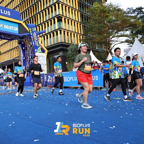Race photo from ISOPLUS RUN 2026 - JAKARTA