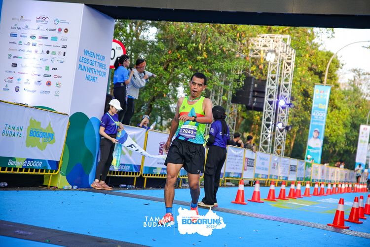 Race photo from Taman Budaya x BOGORUN 2025