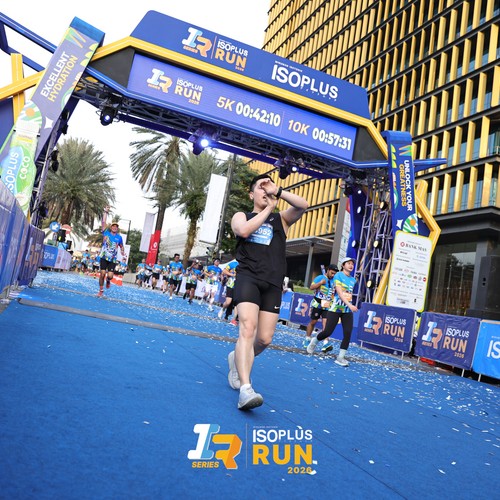Race photo from ISOPLUS RUN 2026 - JAKARTA