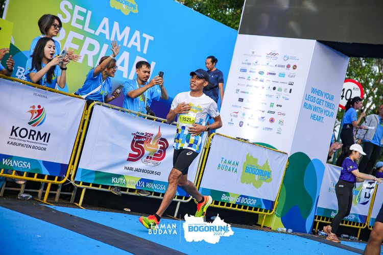 Race photo from Taman Budaya x BOGORUN 2025
