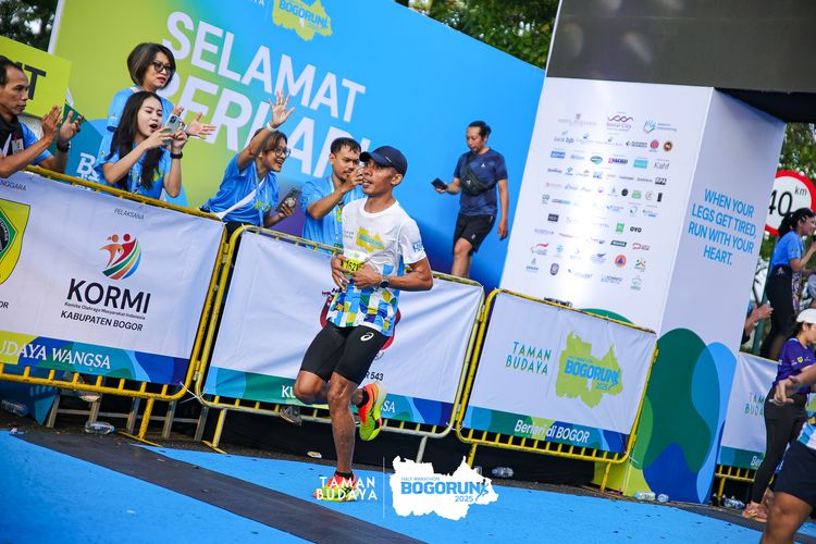 Race photo from Taman Budaya x BOGORUN 2025