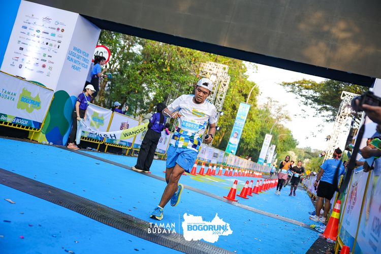Race photo from Taman Budaya x BOGORUN 2025