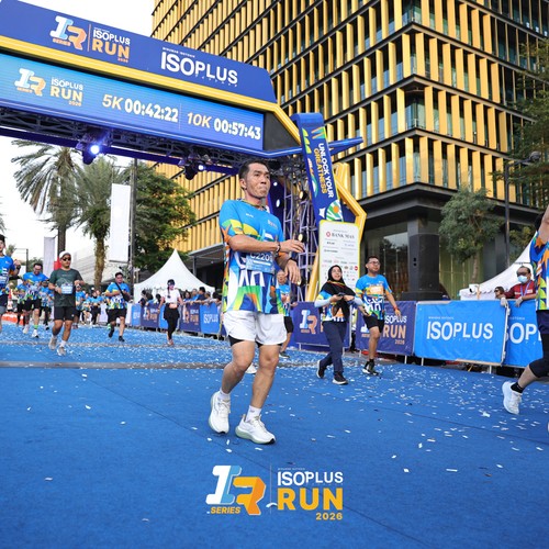 Race photo from ISOPLUS RUN 2026 - JAKARTA