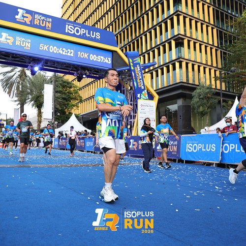 Race photo from ISOPLUS RUN 2026 - JAKARTA
