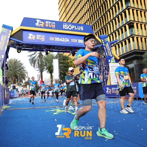 Race photo from ISOPLUS RUN 2026 - JAKARTA
