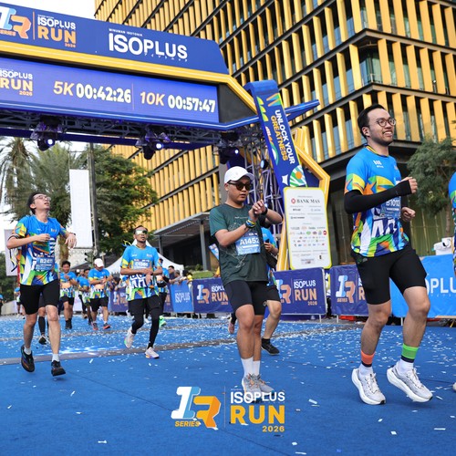Race photo from ISOPLUS RUN 2026 - JAKARTA