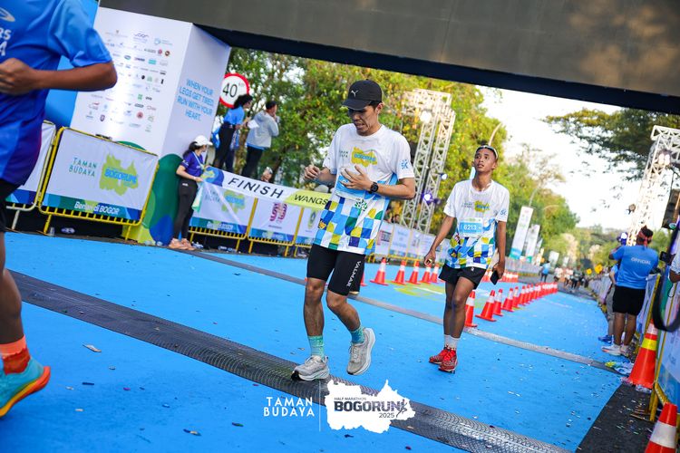 Race photo from Taman Budaya x BOGORUN 2025