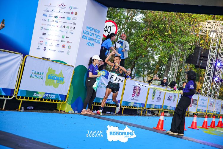 Race photo from Taman Budaya x BOGORUN 2025